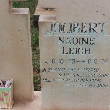 JOUBERT Nadine Leigh 1973-1974