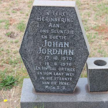 JORDAAN Johan 1970-1976