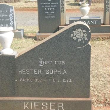 KIESER Hester Sophia 1957-1970