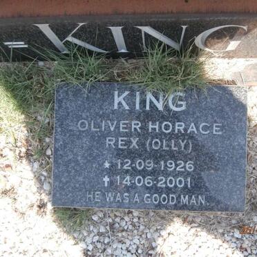 KING Horace John -1985 &amp; Maria -1969 :: KING Oliver Horace Rex 1926-2001
