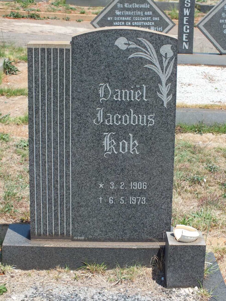 KOK Daniël Jacobus 1906-1973