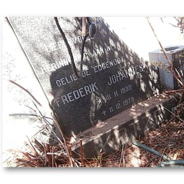 KOTZE Frederik Johannes 1930-1979