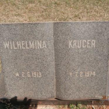 KRUGER Wilhelmina 1913-1974