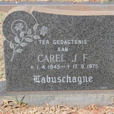LABUSCHAGNE Carel J.F. 1945-1975