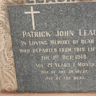 LEACH Patrick John -1948