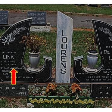 LOURENS Pieter Lafras 1905-1993 &amp; Lina 1907-1988