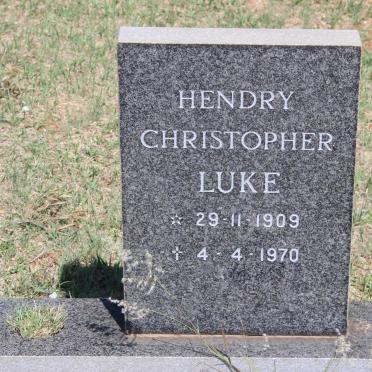 LUKE Hendry Christopher 1909-1970