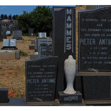 MAMMES Pieter Antonie 1929-1983