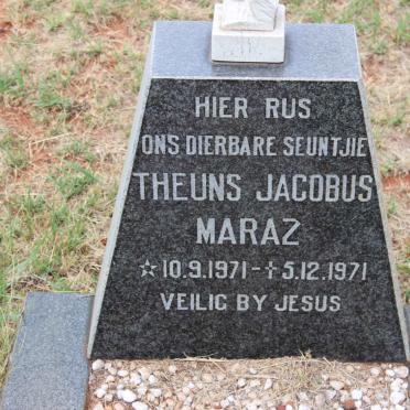MARAZ Theuns Jacobus 1971-1971