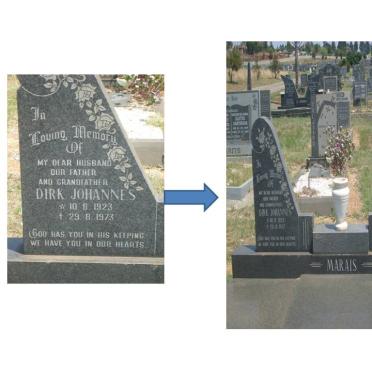 MARAIS Dirk Johannes 1923-1973