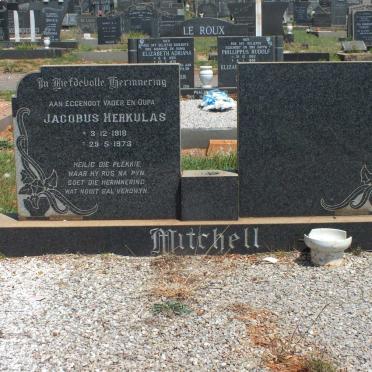 MITCHELL Jacobus Herkulas 1918-1973