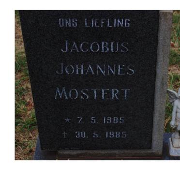 MOSTERT Jacobus Johannes 1985-1985