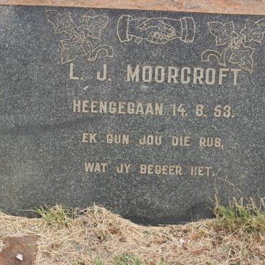 MOORCROFT L.J. -1953