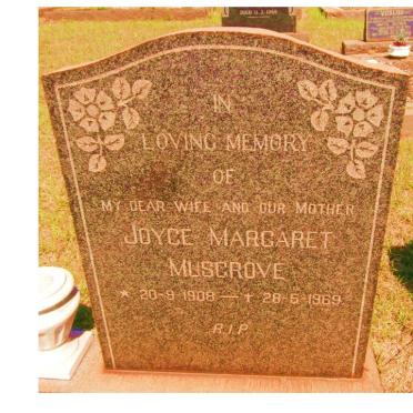 MUSGROVE Joyce Margaret 1908-1969