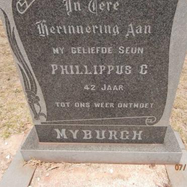 MYBURGH Phillippus C.