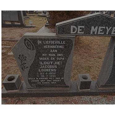 MEYER Jacobus Lourens, de 1935-1995