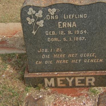 MEYER Erna 1954-1957