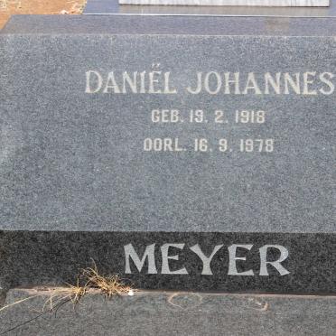 MEYER Daniel Johannes 1918-1978