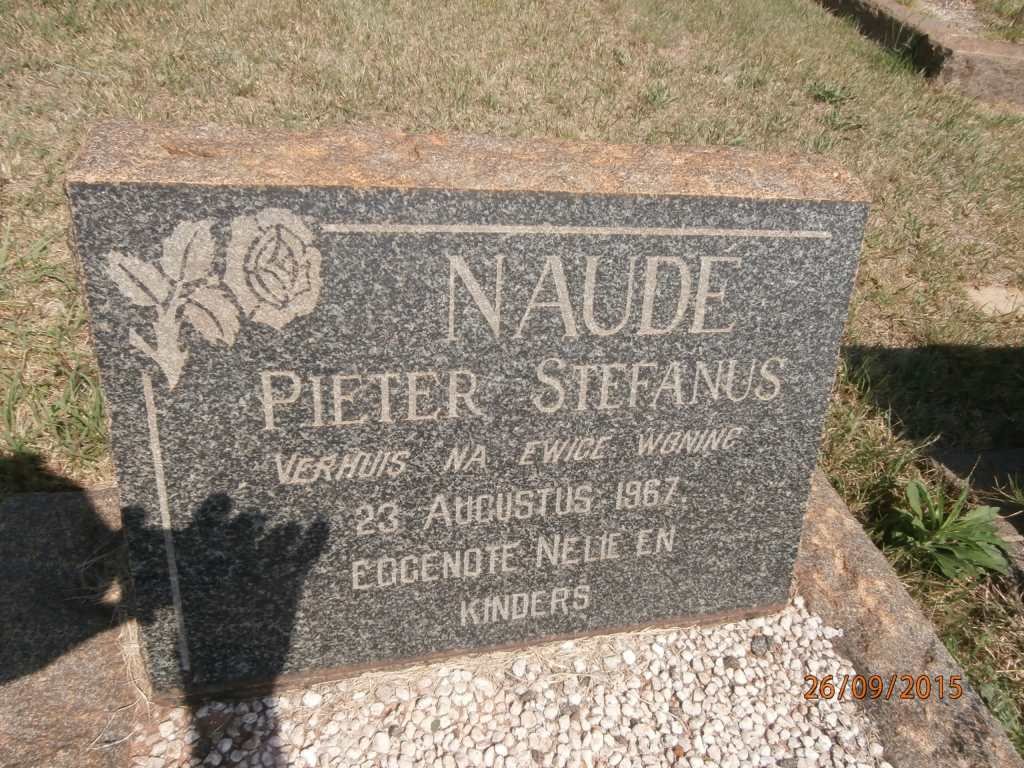 NAUDÉ Pieter Stefanus -1967