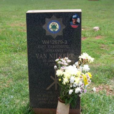 NIEKERK Christoffel Johannes, van 1966-1998