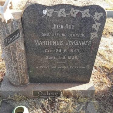 OCHSE Marthinus Johannes 1943-1950