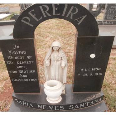 PEREIRA Maria Neves Santana 1936-1991