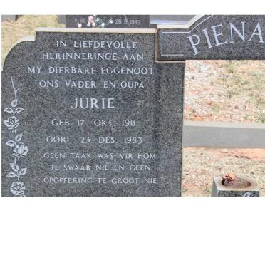 PIENAAR Jurie 1911-1983