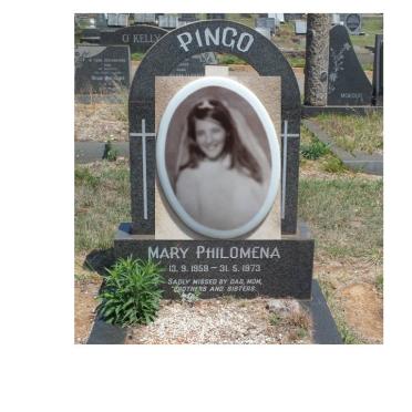PINGO Mary Philomena 1959-1973