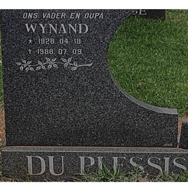 PLESSIS Wynand, du 1928-1988
