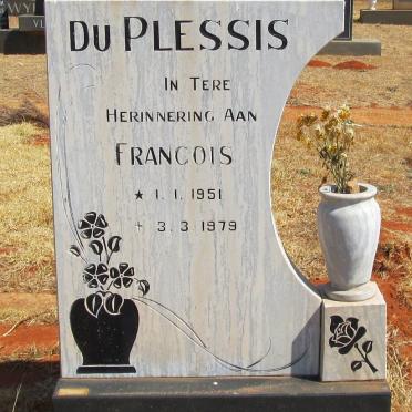 PLESSIS Francois, du 1951-1979