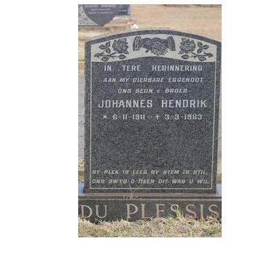 PLESSIS Johannes Hendrik, du 1911-1963