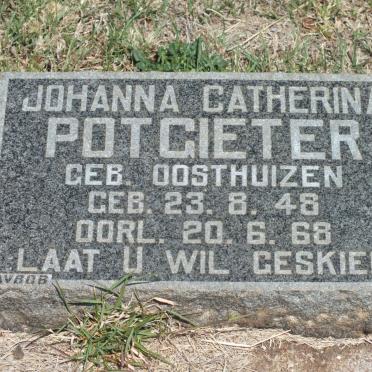 POTGIETER Johanna Catherina nee OOSTHUIZEN 1948-1968