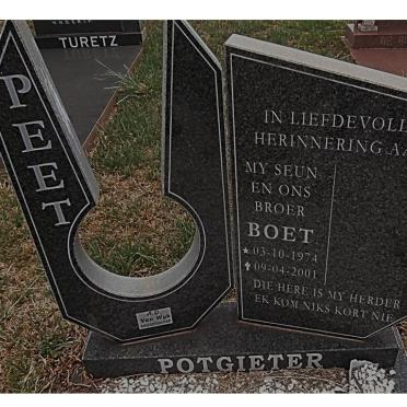 POTGIETER Peet 1974-2001