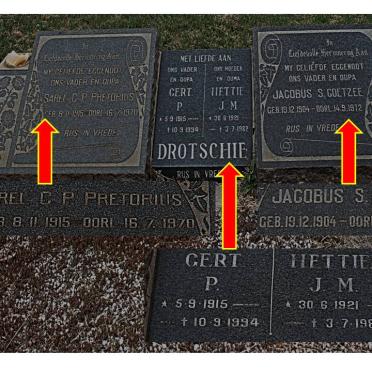 PRETORIUS Sarel G.P. 1915-1970 :: COETZEE Jacobus S. 1904-1972