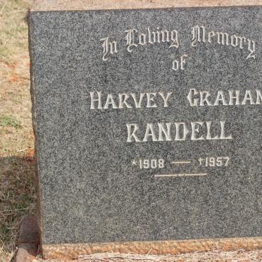 RANDELL Harvey Graham 1908-1957