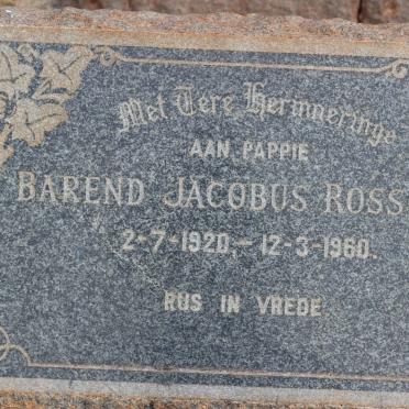 ROSSOUW Barend Jacobus 1920-1960