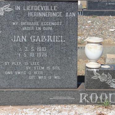 ROODT Jan Gabriel 1910-1976