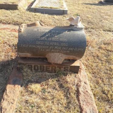 ROBERTS Clive 1935-1950