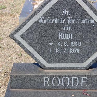 ROODE Rudi 1949-1976