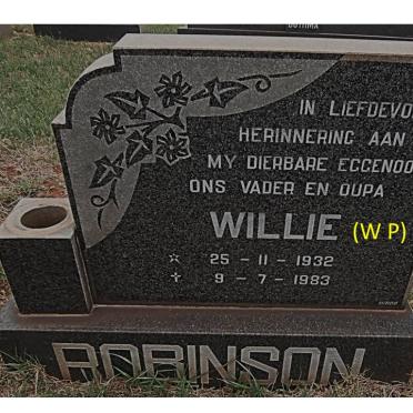 ROBINSON W.P. 1932-1983