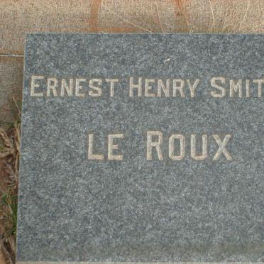 ROUX Ernest Henry Smith, le
