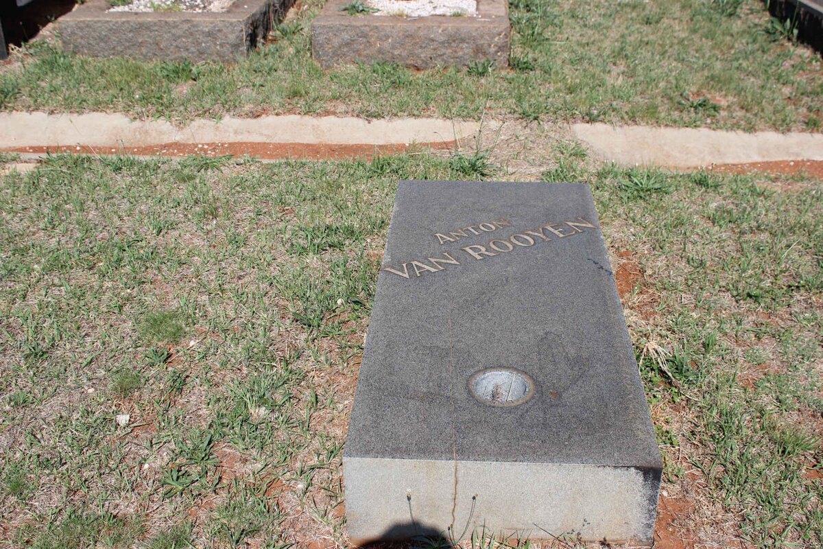 ROOYEN Anton, van