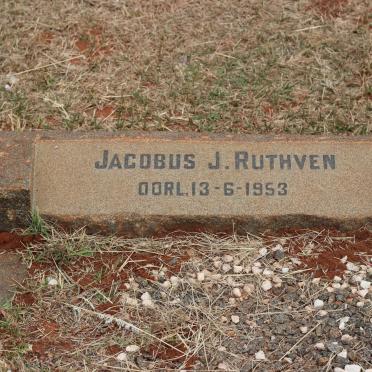 RUTHVEN Jacobus J. -1953