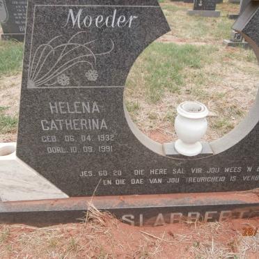 SLABBERT Helena Catherina 1932-1991