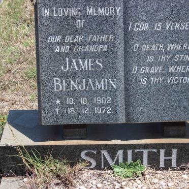 SMITH James Benjamin 1902-1972