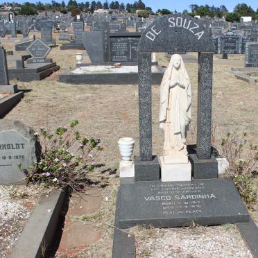 SOUZA Vasco Sardinha, de 1917-1976