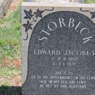 STORBECK Edward Jacobus 1952-1972