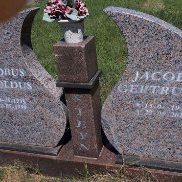 STEYN Jacobus Arnoldus 1935-1999 &amp; Jacoba Gertruida 1932-2014