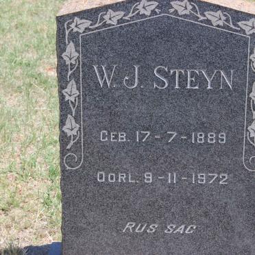 STEYN W.J. 1889-1972