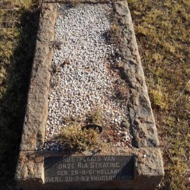 STRATING Ria 1951-1952